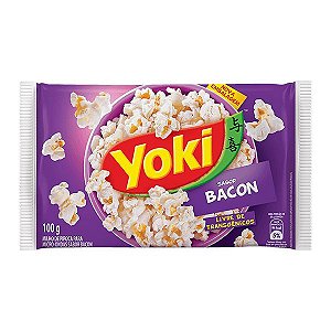 Pipoca Microondas Yoki Bacon 100g - Yoki