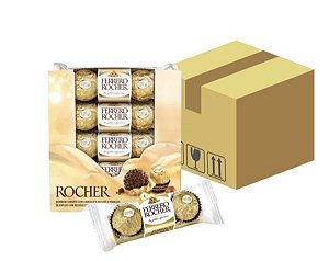 Caixa Ferrero Rocher Com - 6 displays de  48 Un