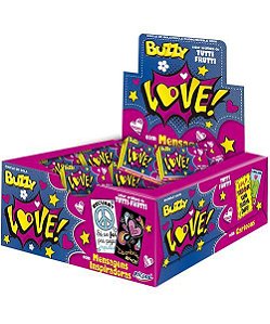 Chiclete Buzzy Love Uva (100 unidades) 300g - Riclan