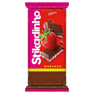 Chocolate Stikadinho sabor morango 70g - Neugebauer