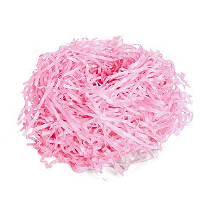 Palha De Papel Seda Rosa 50g - Packpel