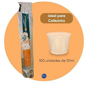 Copo descartável 200ml pp transparente Copocentro com 2500 unidades - CCL  Distribuidora