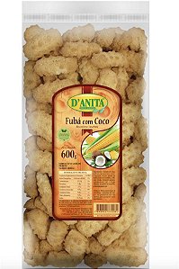 Biscoito Fuba Com Coco 600g - D´Anita