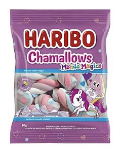Marshmallow Chamallows Mundo Mágico 80g - Haribo