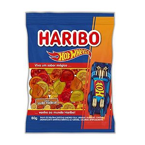 Bala Hotwheels Soda Radical 80g - Haribo