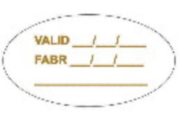 Etiqueta adesivas Decorativa Validade - Eticol