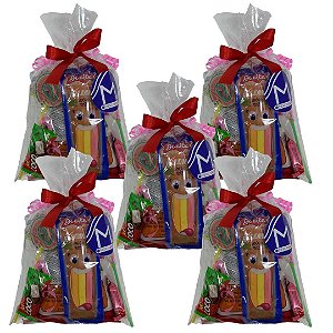 Combo de Doces Dia das Crianças (5 kits prontos)