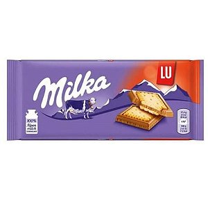 Chocolate LU Biscoito 87g - Milka