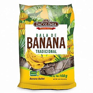 Bala de Banana DaColônia 160g