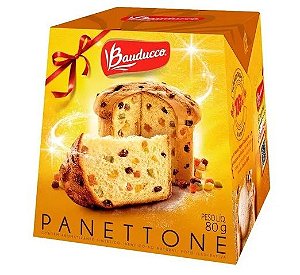 Mini Panettone de Frutas Cristalizadas Bauducco 80g