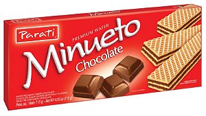 Wafer Minueto Chocolate Parati 115g