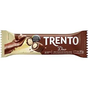 Chocolate Trento Duo chocolate branco e ao leite 30G - Peccin