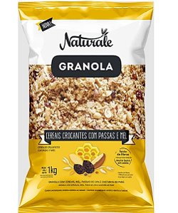 Granola de Cereais Crocantes com Passas e Mel Naturale 1kg