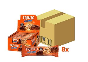 Caixa de Trento Allegro Choco Amendoim c/ 8 displays de 16 Unidades-  Peccin