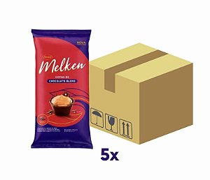 Caixa Chocolate em Gotas Blend Melken 5 unidades de 2,050kg