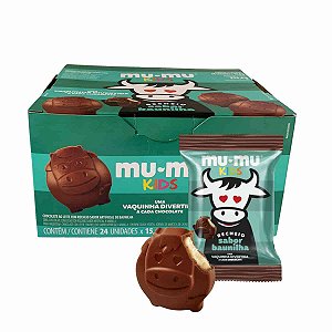 Chocolate Mu-mu Kids Baunilha Neugebauer com 24 unidades