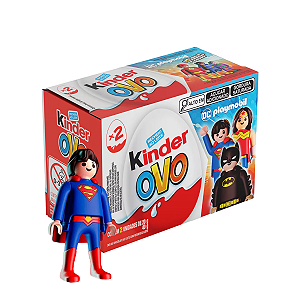 Kinder Ovo Playmobil Super Heróis DC com 2 unidades - Ferrero