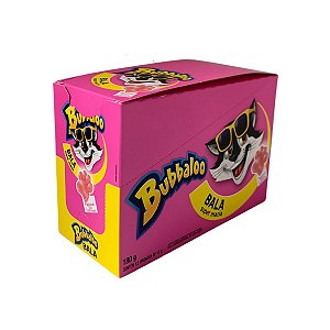 Bala Bubbaloo Patinhas Tutti-Frutti com 12 unidades de 15g