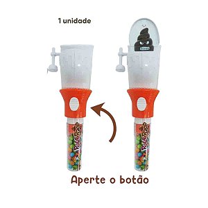 Confeitos de Açúcar com Brinquedo Pula Poop Kids Zone