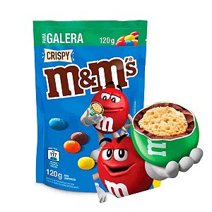 Chocolate M&M Crispy 120g