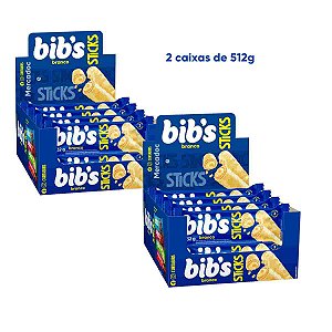 Kit 2 Chocolate Bibs Sticks Branco 512g  Neugebauer