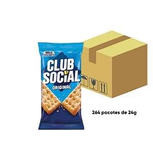 Caixa Club Social 264 pacotes de 24g Mondelez