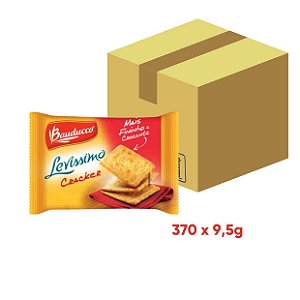 Caixa Biscoito Sachê Cream Cracker Bauducco 370x9,5g