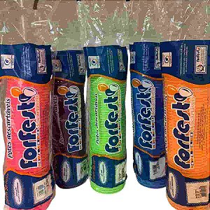 Pote Descartável Neon 200ml com 50 unidades