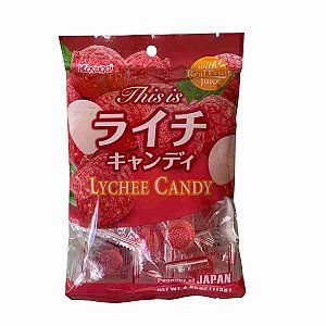 Bala sabor Lichia Lychee Candy 115g Kasugai Seika