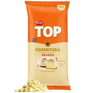 Cobertura Chocolate Branco Gotas Top Harald 2,050kg