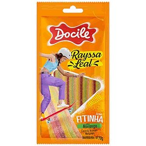 Bala Fitinhas Ácidas Rayssa Leal Docile 70g