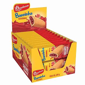 Barrinha Biscoito Recheadinho Chocolate Maxi Bauducco 25g