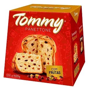 Panettone de Frutas Tommy 400g