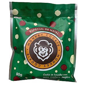 Cookie Especial de Natal Monkey Cookie 80g