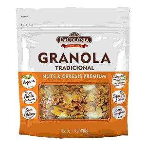 Granola Premium Nuts&Cereais DaColônia 400g