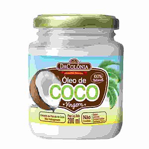 Oleo de Coco Extra Virgem DaColônia 200ml