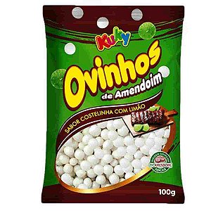 Ovinhos de Amendoim Costelinha com Limão Kuky 100g