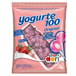 Pirulito Yogurte 100 Dori 525g
