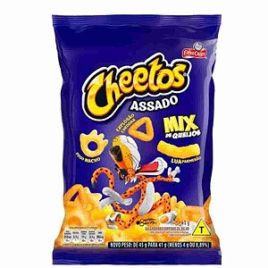 Salgadinho de Milho Cheetos Assado Mix de Queijos Elma Chips 41g