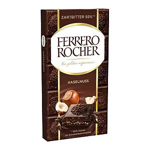 Barra de chocolate Ferrero Rocher Original Haselnuss 90g