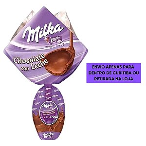 Ovo de Páscoa Ao Leite Milka 170g