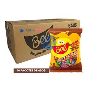 Caixa Bombons Sortidos com 16 unidades de 450g Bel