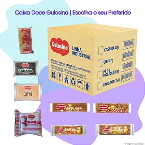 Caixa Doce Gulosina com 100 unidades | Escolha o seu Preferido