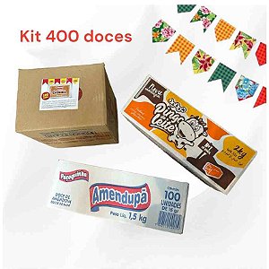 Kit Doces Festa Junina com 400 doces