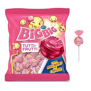 Pirulito Bigbig Tutti-frutti Arcor 500g