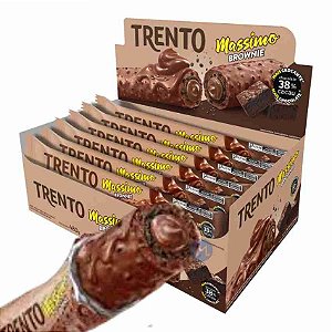 Chocolate Trento Massimo Brownie com 16 unidades de 30g