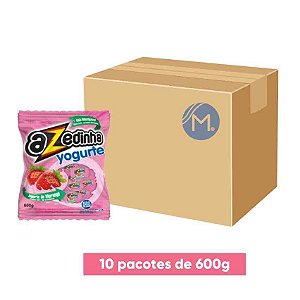 Caixa Bala Mastigável Azedinha Yogurte 10 pacotes de 600g Riclan