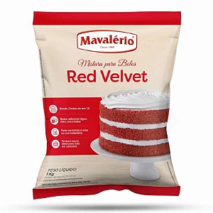 Mistura Para Bolo Red Velvet Mavalério 1kg