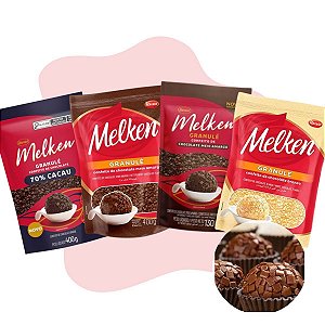 Granulado Melken Granule Chocolate Nobre 400g Harald