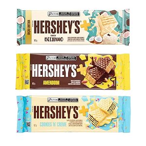 Chocolate Wafer Hershey's 102g Escolha o Sabor